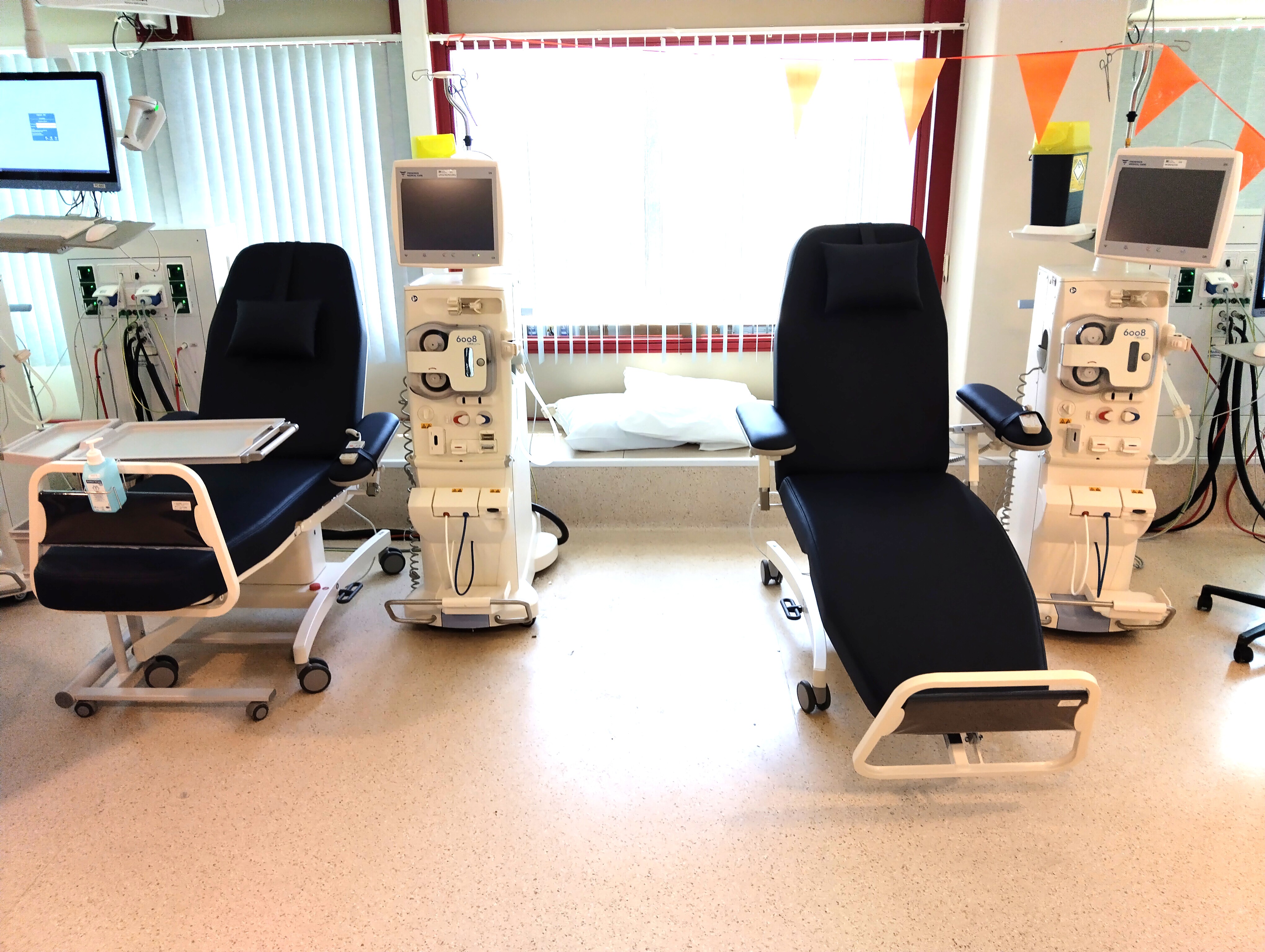 Digiterm Comfort-3 Flex dialysestoelen bij Noordwest Ziekenhuisgroep in Den Helder