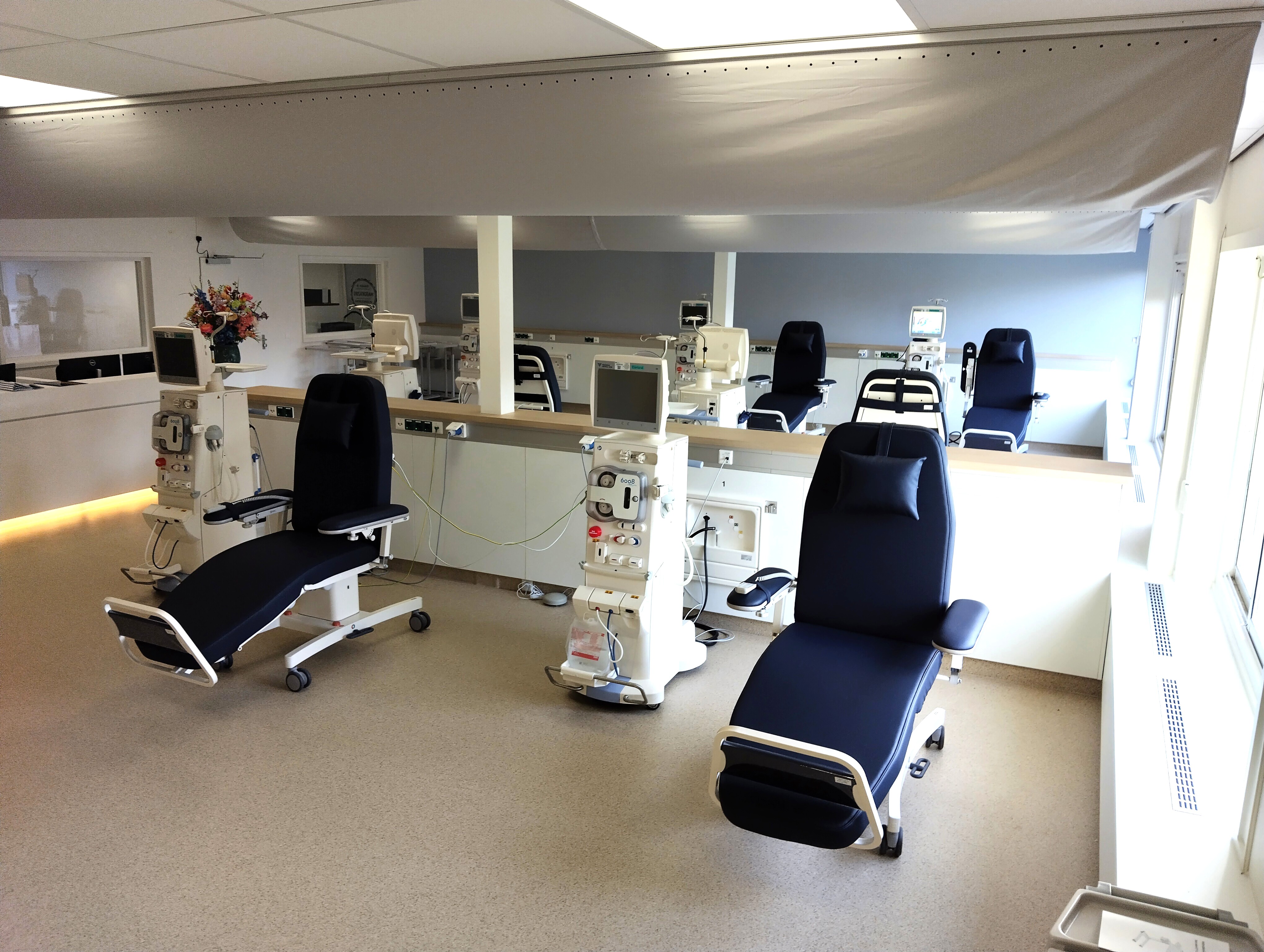 Digiterm Comfort-3 Flex dialysestoelen bij Noordwest Ziekenhuisgroep in Heerhugowaard